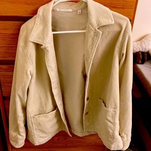 Uniqlo Corduroy jacket white